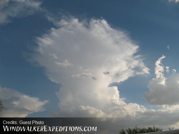 Monsoon clouds