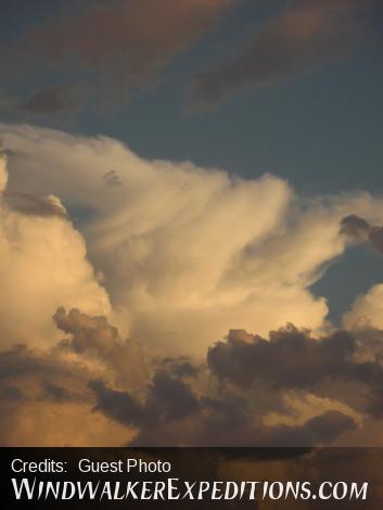 Monsoon clouds