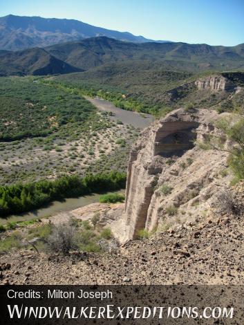 Mazatzal view of Verde River