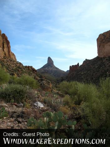 Weavers Needle in Superstitions